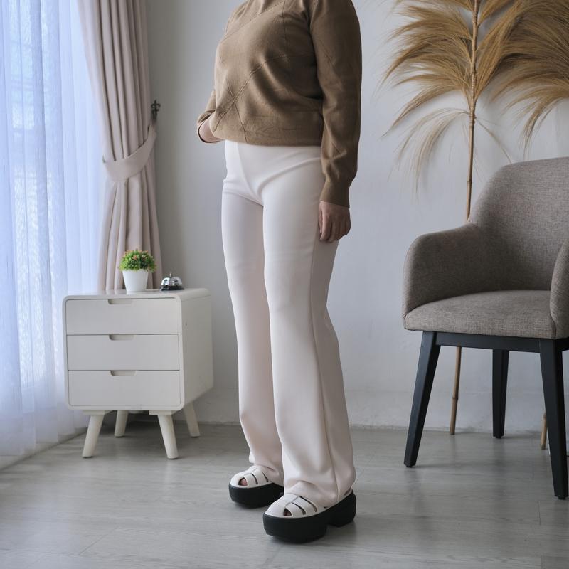 Amicoid Jasmine Pant Wanita Scuba Highwaist 1