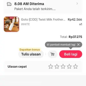 Goto [COD] Twist Milk Frother Pengaduk Minuman Susu Elektronik Pengocok Telur Multifungsi