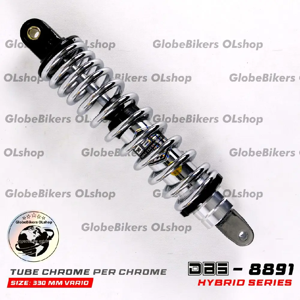 Shock DBS Hibrid-8891 untuk Mio, Beat, Scoopy, Genio, Fazzio, Stylo, Vario FI, Vario 125/150, Xeon, Mio M3, Mio Soul, dan Mio J - Mesin, Motorcycle