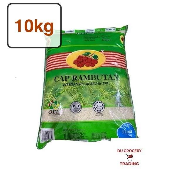 10kg beras Cap Rambutan / Super Import (Thailand) 10kg Rice Food ...