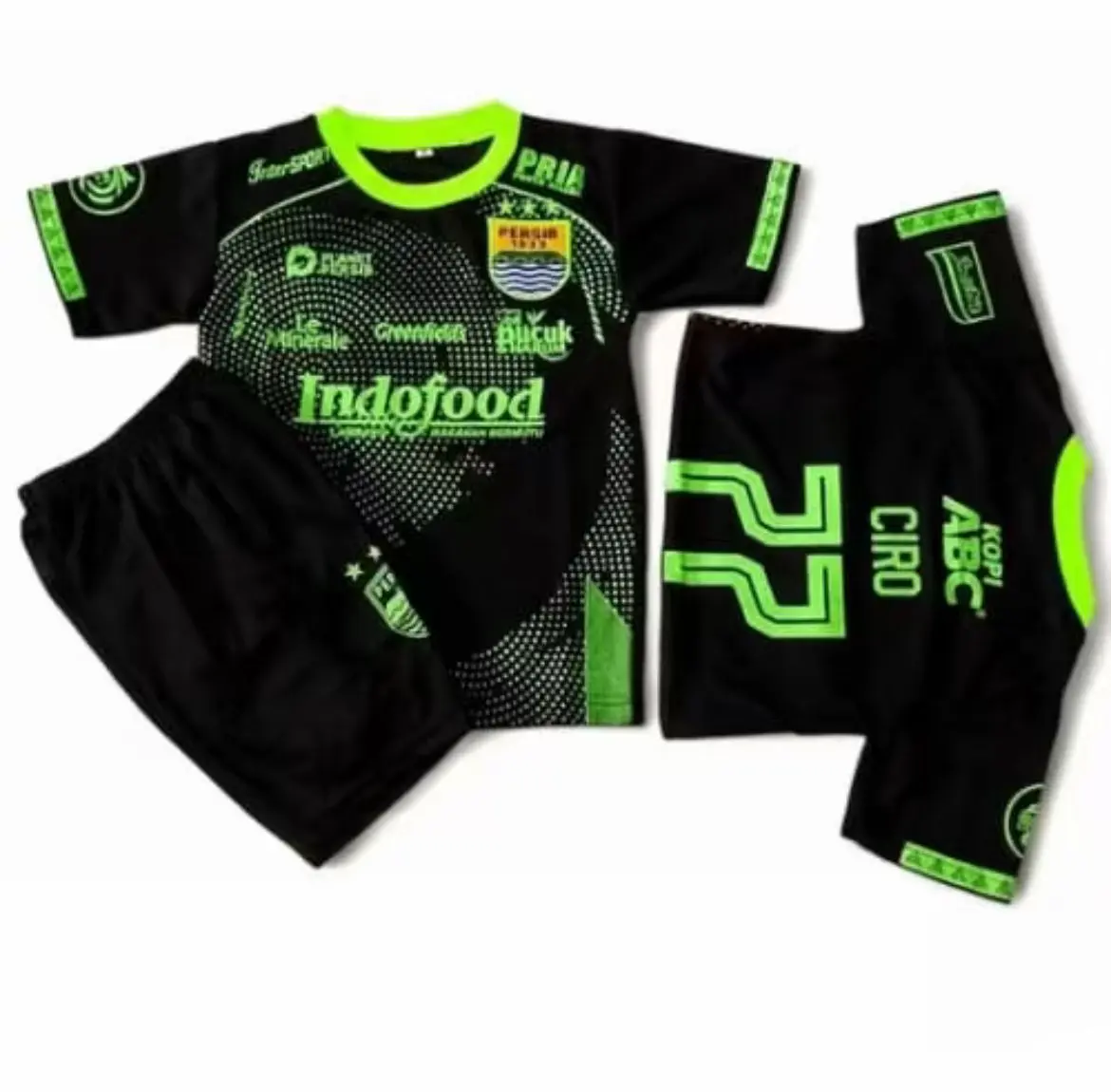 SETELAN BAJU BOLA ANAK PERSIB CIRO LAKI LAKI DEWASA PIALA DUNIA LIGA SINGLET TERBARU COD