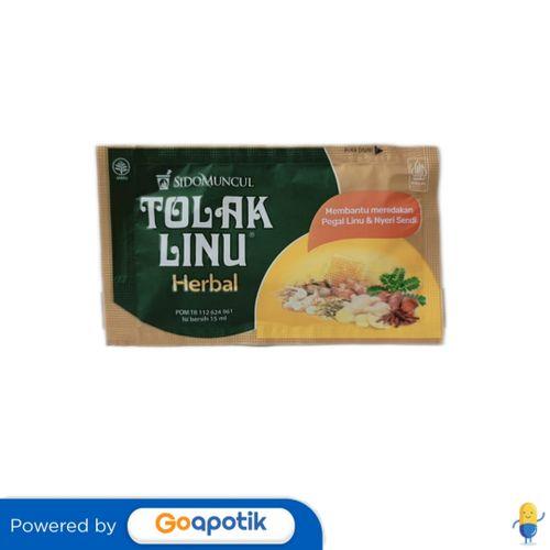 Gambar TOLAK LINU ISI 15 ML SACHET dari Apotek Baladewa Farma 2 by GoA Kota Bandung Tokopedia