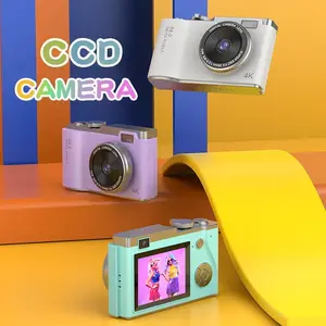 TEEKA 64GB 8X 64MP Kamera Digital 4K Vlogging Dengan Dukungan Selfie Dengan permainan puzzle untuk Hadiah Pemula Kamera digital pelajar