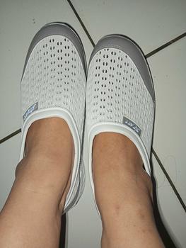 Product Review of Sepatu ATT MFS 160, sepatu Karet Wanita, sepatu jaring, putih kombinasi from m**i 2