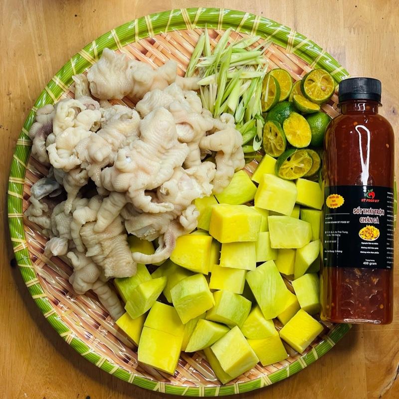 Sốt Thái Trộn Chân Gà tặng chai Muối Ớt Đỏ - ST FOOD 97 - Sốt Gia Vị Chua Nước Sốt sốt thái chân gà 4