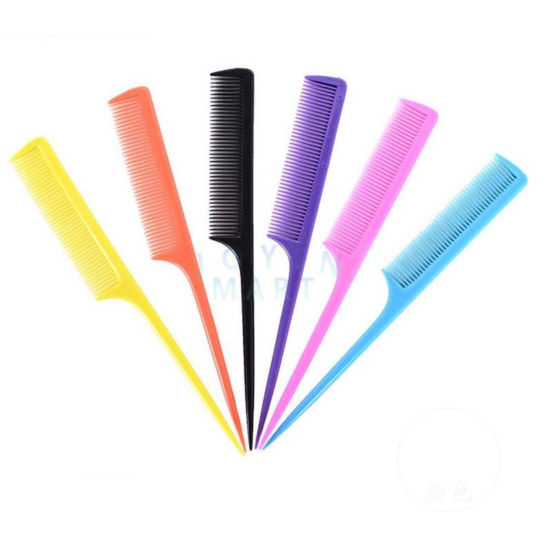 Sisir Sasak Blow Lancip Salon Rambut Sisir Plastik / Sisir Lancip Rambut Panjang / Sisir Sasak Warna / Warni Sisir lancip Rambut / Sisir Rambut Sasak 2