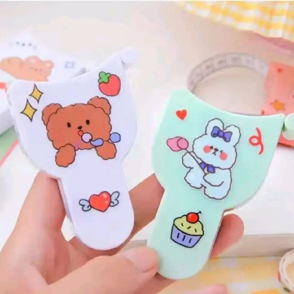 Waist Ruller OD 235 Alat Ukur Lingkar Kepala Bayi dengan Stiker Lucu Motif Beruang dan Kelinci Free Stiker Lucu
