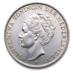 Seri Koin Kuno Wilhelmina 1943 Koleksi Antik 1