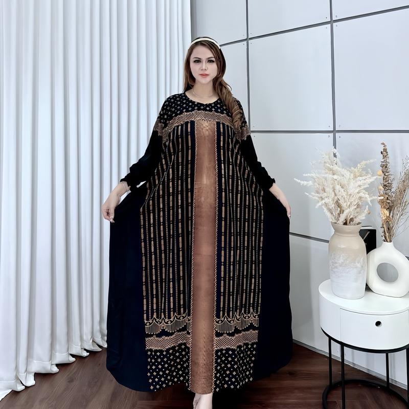 Kaftan Aceh // kaftan viral // kaftan rayon //kaftan jumbo // kaftan muslim Wanita Gamis Syari Lebaran 4