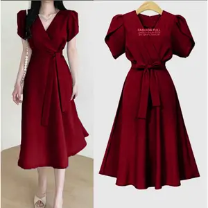 BJfashionwanita / Dress Davia / DRESS / DRESS OBI / OBI / DRESS POLOS / DRESS OBI POLOS