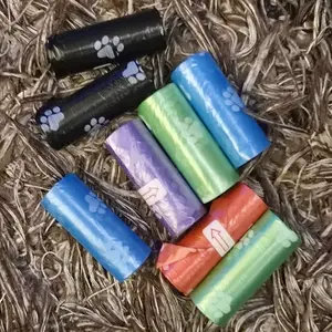 Poop Bag Organik Isi Ulang Kantong Plastik Sampah 15 Pcs