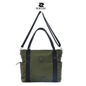 REDZEAL Tas Pria Flux Bag Totebag Tas Selempang Kerja Muat Laptop 15 Inch Waterproof