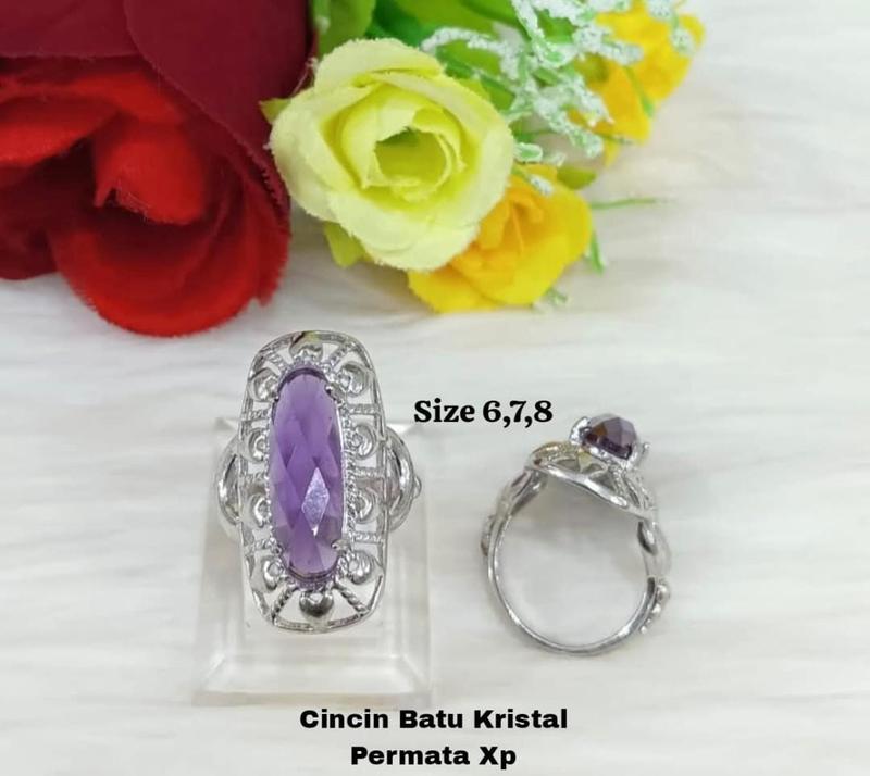 Product Introduction of Cincin Wanita Xuping Batu Permata Fashion Cincin - Rings Rings 7