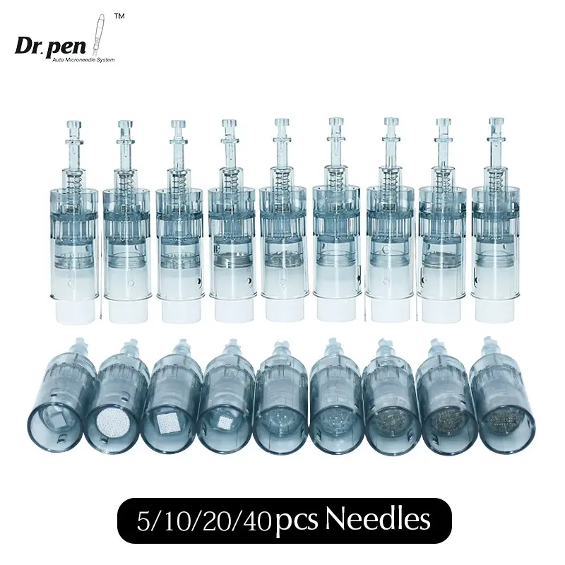 10Pcs Dr Pen M8 Cartridges Bayonet Micro Needles 11/16/24/36/42 Pins Nano Round M8 Needle