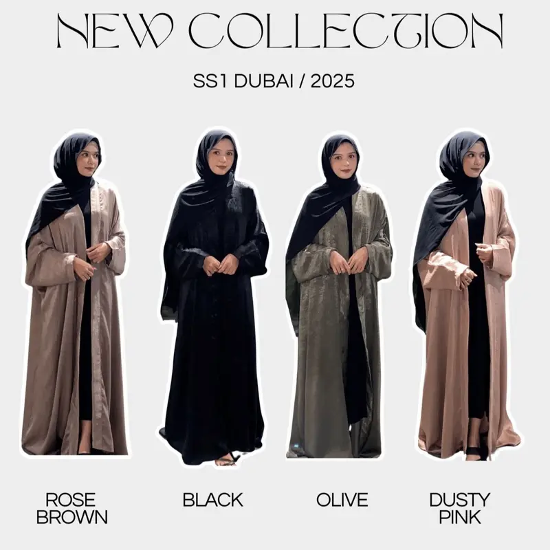 Shafa Outer Series Nashathelabel Dress  Dewasa Muslim