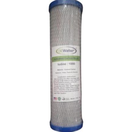 Gambar Filter Air CTO Dewater 10" (Activated Carbon Block) dari Crownfilter Kota Administrasi Jakarta Barat Tokopedia