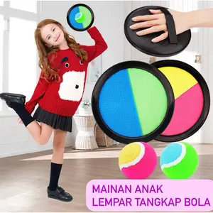 MAINAN ANAK LEMPAR TANGKAP BOLA luar ruangan outdoor kids education toy catch ball