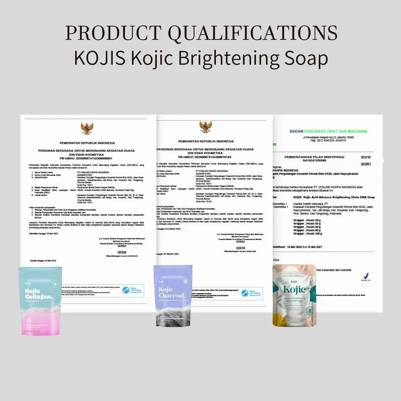 [DAPAT 10] WILLIE SALIM x KOJIS Kojic Collagen Brightening Soap 【90Gr*10Pcs】COD  Mencerahkan 6