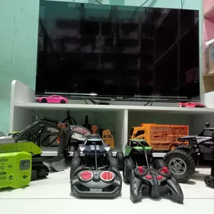 Rak TV Minimalis RTV 101 Furniture Sonoma 80x30x30 cm Cocok untuk TV 32 Inch Desain Natural & Nyaman Bahan Kokoh Tahan Lama