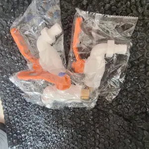 Kran PVC JUMBO drat KUNINGAN - KRAN AIR PVC BODY BESAR 1/2 & 3/4 INCH - KRAN SUPER TEBAL BODY BESAR KUAT DIBANTING TIDAK MUDAH PATAH Plastik