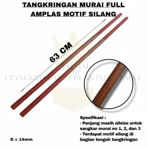 Tangkringan Murai full amplas motif silang