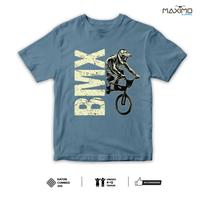 Gambar MAXIMO.CO Setelan Kaos Anak BMX warna Denim dan Celana Parasut Pendek Usia 3-12 Tahun - Kaos + Parasut Pendek Hitam, Setelan M dari Maximo Clothing Store Kab. Bandung 4 Tokopedia