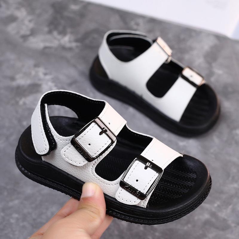  Sandal trẻ em dép quai hậu bé trai bé gái giày trẻ em dép xăng đan nam nữ học sinh đế mềm êm chống trơn trượt hàng nhập cực êm 
