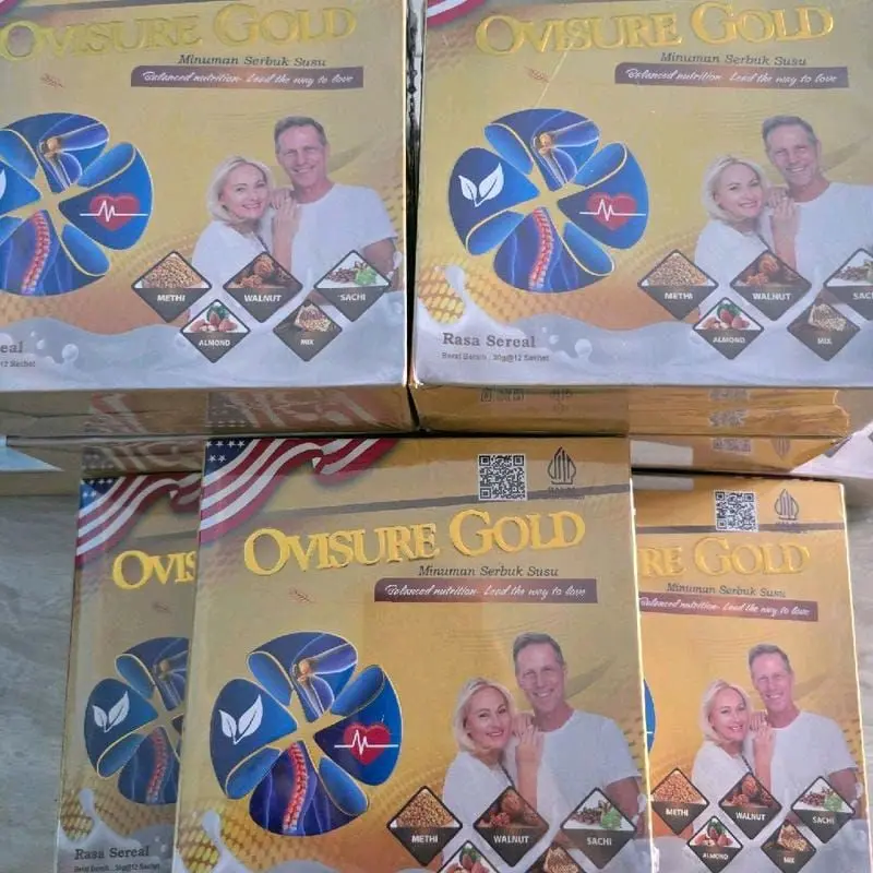 PROMO Paket 3 Box Ovisure Gold - Susu Atasi Masalah Tulang dan Sendi 3
