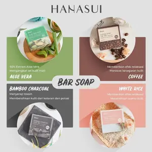 6PC HANASUI SOAP  SABUN HANASUI BPOM ORIGINAL