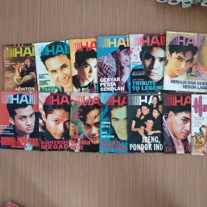 Majalah hai tahun 1994 1995 1999 majalah jadul majalah lawas majalah populer hai