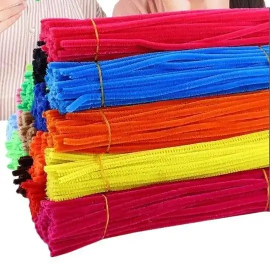 TI 100 Kawat Bulu Mercy Mainan Anak Craft Diy Kerajinan Tangan - 100Pcs (PACK100) - Toys, Edukasi 0