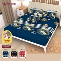 Gambar Valenita DOUBLE KARET - 180x200x30 B2 Sprei Set King - GRIZZLY, DOUBLE KARET dari Adela Sprei & Bedcover Kab. Gresik 4 Tokopedia
