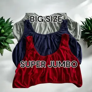 Miniset SUPER Jumbo BB 65-135 KG Keatas Untuk LD 120-150 CM Miniset Busui Wanita BRA BH Cantik Nyaman Baju Dalam bramurah br a Busa Dewasa