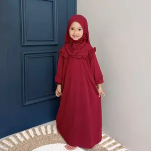 Maryam Gamis - Raya Series ( Baju Lebaran Muslim Anak Perempuan & Bayi / Ied Maxi Dress )
