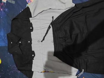 Product Review of Kimmy Black OneSet Cargo - Setelan Wanita Fit Twill Karet Tangan Panjang from r**f 0