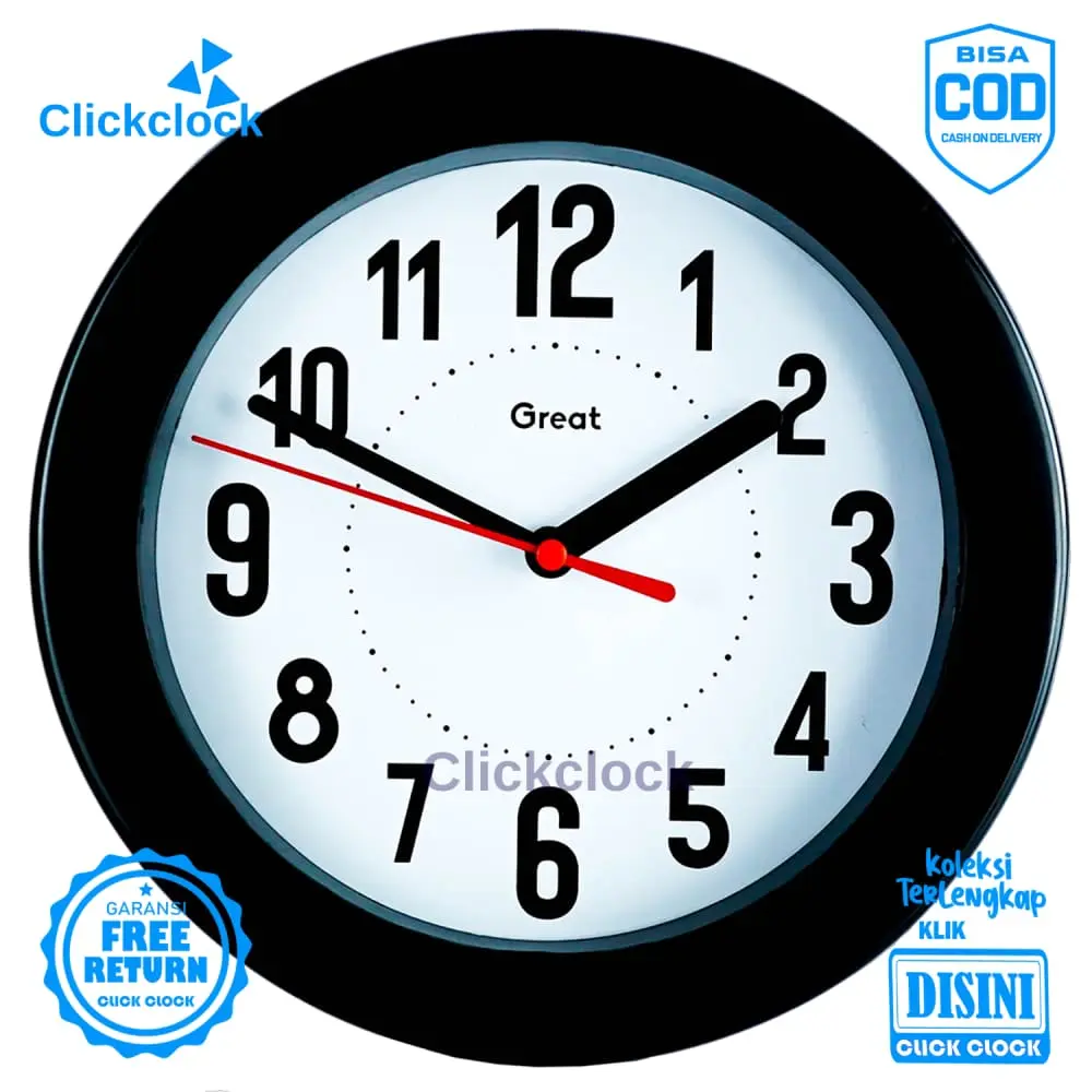 Jam Dinding Analog Great GR888-805