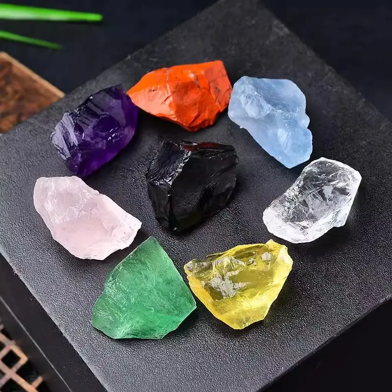 "Lowest Price" 100g Natural Raw Crystal Stones – Clear Quartz, Rose Quartz, Citrine, Amethyst, Fluorite, Crystal Chips, Crystal Degaussing Stones, Bulk Natural Crystal Stones / Aroma Diffuser.