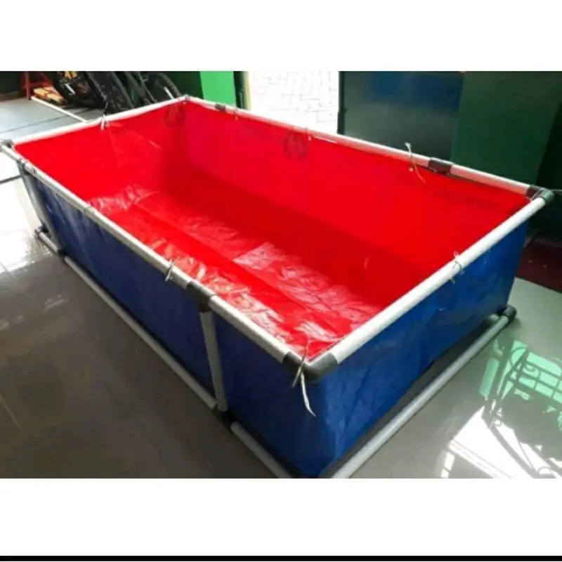 Terpal Kolam Ikan Kotak Type/Ketebalan A5, A8, A12 100% Original Korea Tahan Lama 6