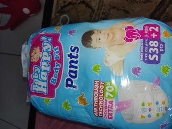 Product Review of Popok Bayi Baby Happy S 38+2 - Pilihan Terbaik untuk Bayi Anda - Diaper from L**a N**h 0