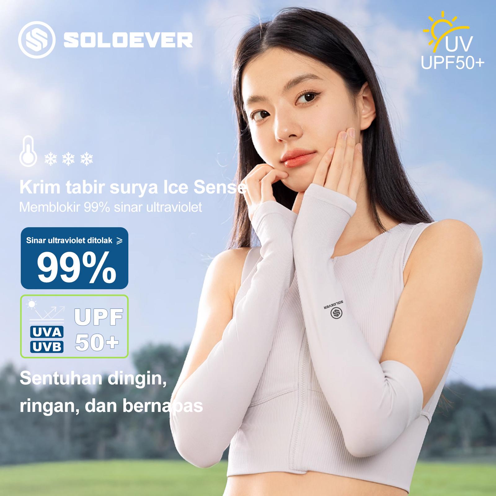 SOLOEVER 1Pair Arm Sleeves UPF50+ Sun Protection Man and Women Lengan baju Breathable Hand Cover Cooling Outdoor Cycling Sun Biking Ice Fabric Sleeve SOLOEVER 1Pair Arm Sleeves UPF50+ Sun Protection Man and Women Lengan baju Breathable Hand Cover Cooling Outdoor Cycling Sun Biking Ice Fabric Sleeve