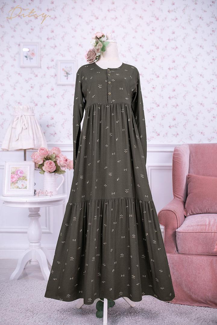 NILOU CHOCO NIGHTGOWN Daster Wanita BY DITSY OFFICIAL NILOU CHOCO NIGHTGOWN Daster Wanita BY DITSY OFFICIAL