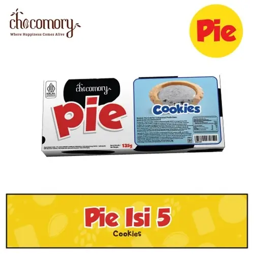 Chocomory Cookies & Cream Isi 5 - 135 Gr x 1 Pc