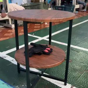 Homedoki Meja Tamu Minimalis Samping / Meja Kopi Meja Samping / Coffee Table Beside Table / Hias Meja Ruang Tamu Kayu Minimalis Furniture