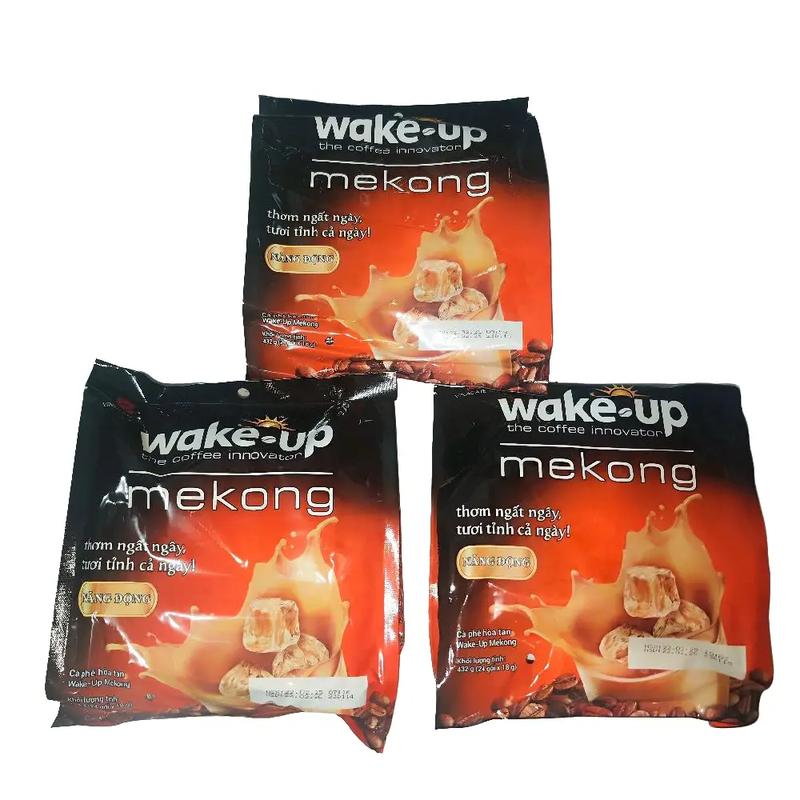 Combo 3 Bịch Cà Phê Wake Up Mekong Màu Cam