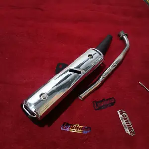 Knalpot Tsukigi Jupiter Z Jupiter Z1 Vega Original Lovinna Racing Motorcycle Slincer Tameng