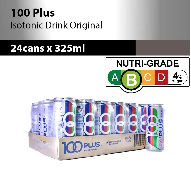 100 Plus Original 24 cans x 325ml