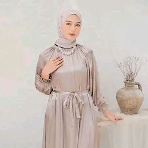 Beli 1 Gratis 1 Dress Cradenza Silk Gamis Kondangan Gaun Pesta