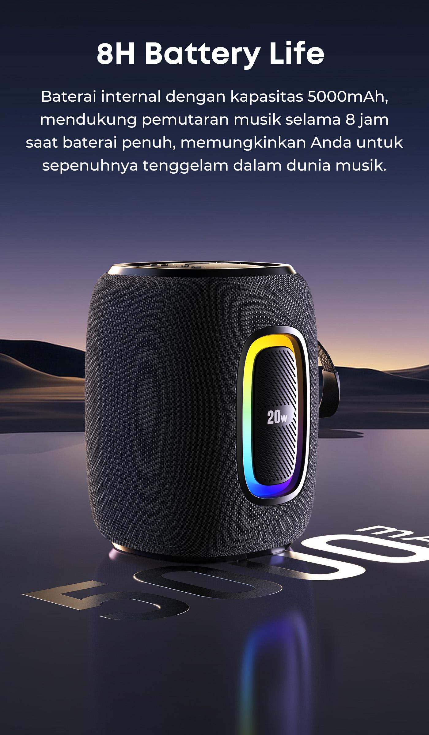 [NEW PRODUCT] Olike Speaker Bluetooth SV16 20W Dual Bass Subwoofer Bluetooth 6.0 Speaker Audio Portable With RGB Light