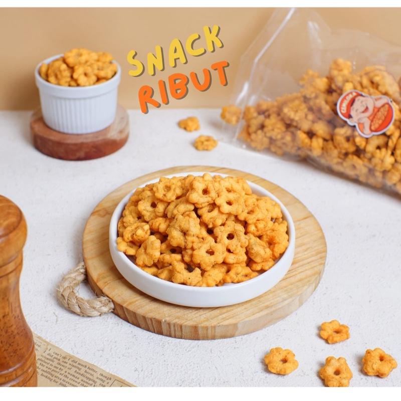 Snack ribut ajisan snack sakura snack sakura 500 gram enak renyah rasa ...