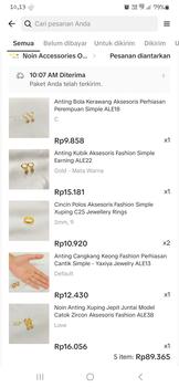Product Review of Anting Cangkang Keong Fashion Perhiasan Cantik Simple - Yaxiya Jewelry ALE13 from A**y I**i A**l 0
